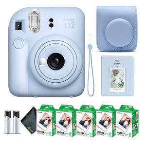 FUJIFILM INSTAX MINI 12 Instant Film Camera with Instant Film Pastel Blue Fujifilm