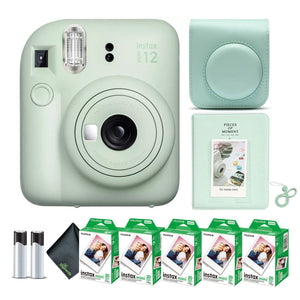 FUJIFILM INSTAX MINI 12 Instant Film Camera with Instant Film - Mint Green Fujifilm