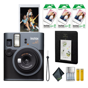 FujiFilm Instax Mini 41 Instant Film Camera + Instant-mini Film 60 Sheets Fujifilm