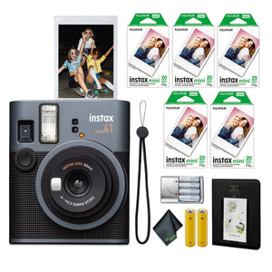 FujiFilm Instax Mini 41 Instant Film Camera + Instant-mini Film 100 Sheets Fujifilm