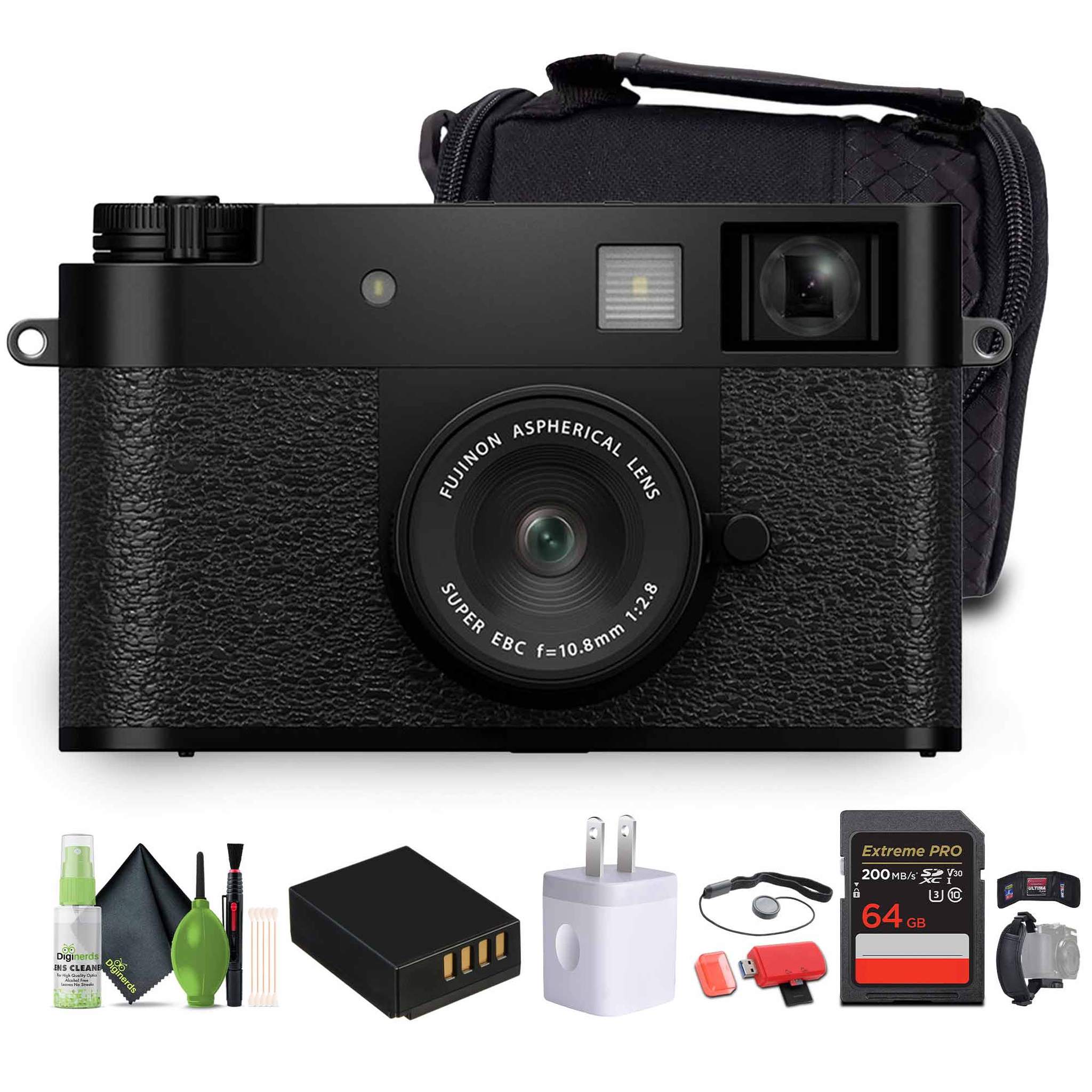 FUJIFILM X half Digital Camera Black , SOFT CASE-SMALL