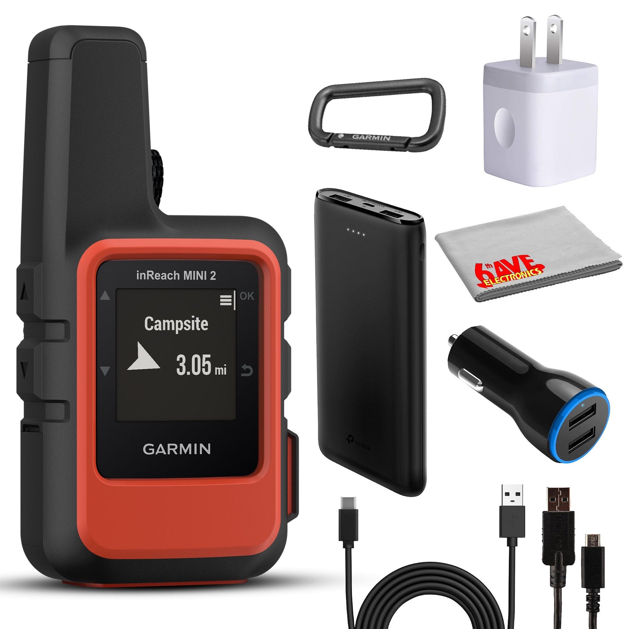 Garmin inReach Mini 2 Satellite Handheld Communicator for Hiking Variation - Garmin