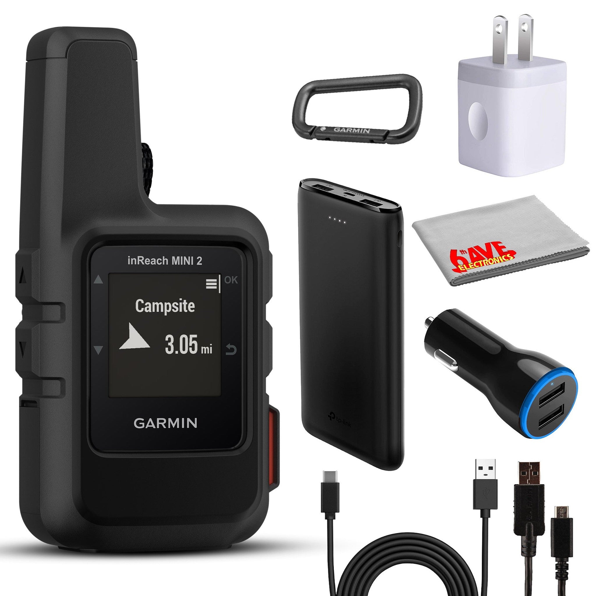 Garmin inReach Mini 2 Satellite Handheld Communicator for Hiking Variation - Garmin