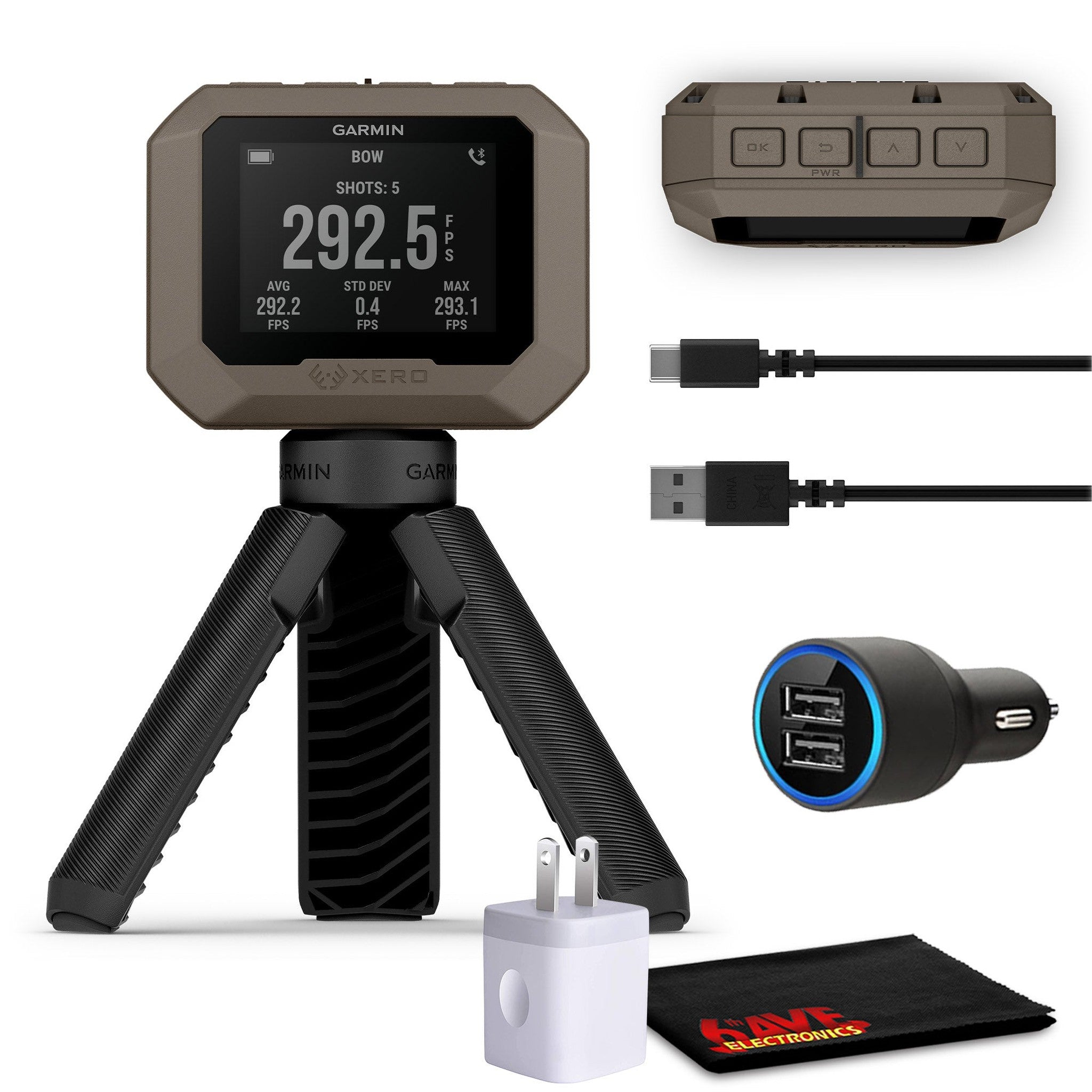 Garmin Xero C1 Pro Ballistic Precision Chronograph Bundle Garmin
