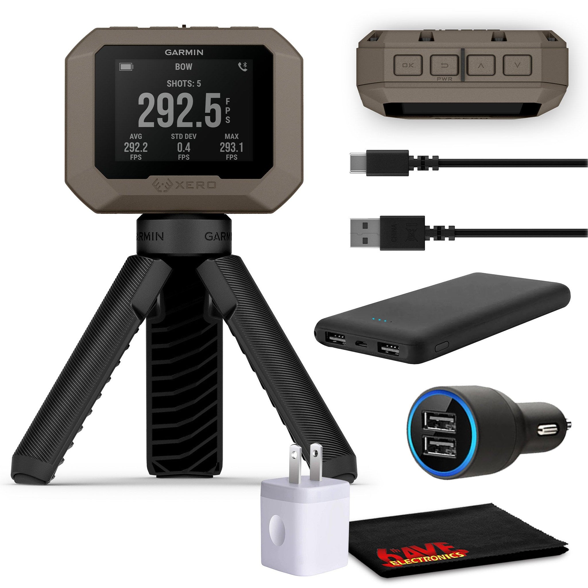 Garmin Xero C1 Pro Ballistic Precision Chronograph Bundle Garmin