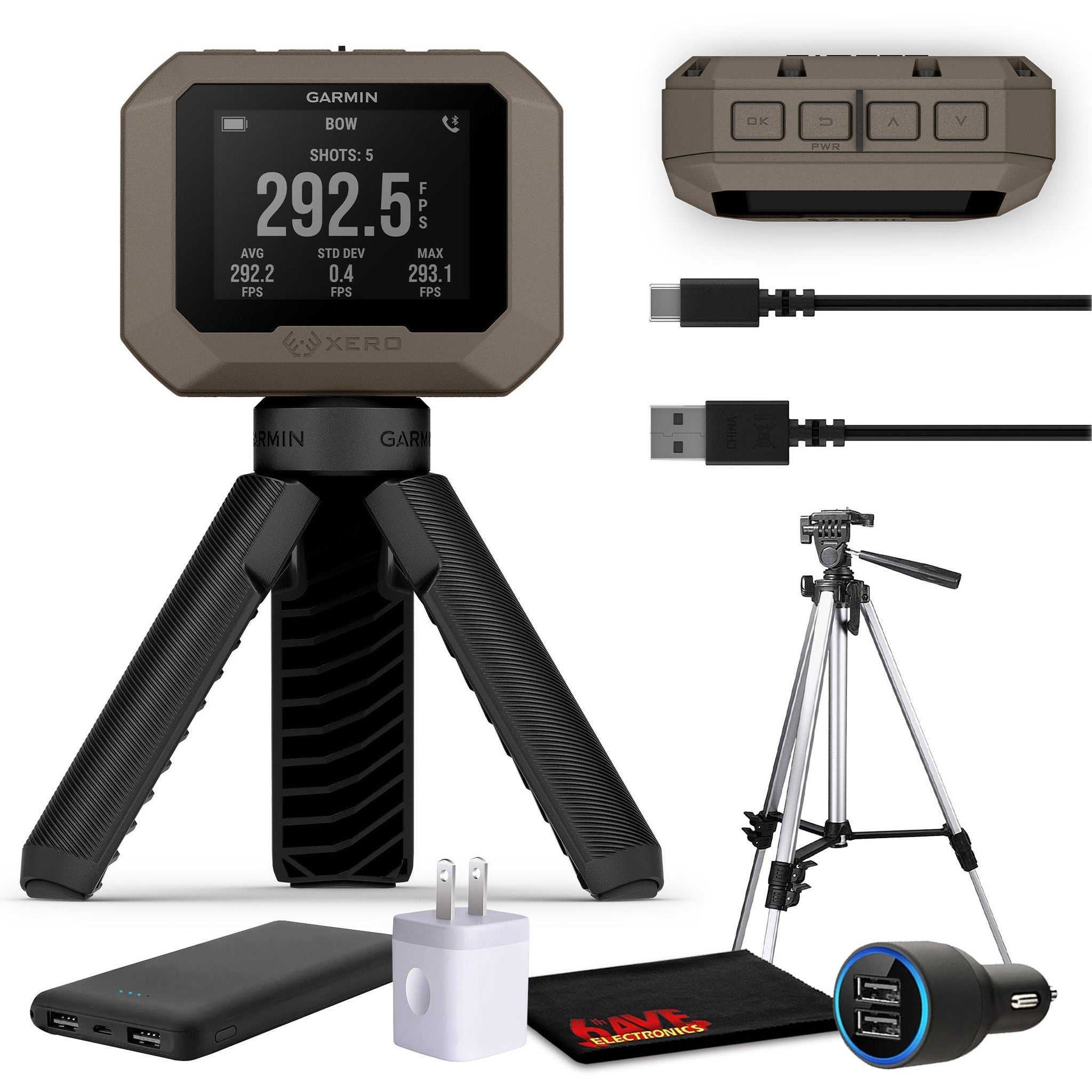 Garmin Xero C1 Pro Ballistic Precision Chronograph Bundle Garmin