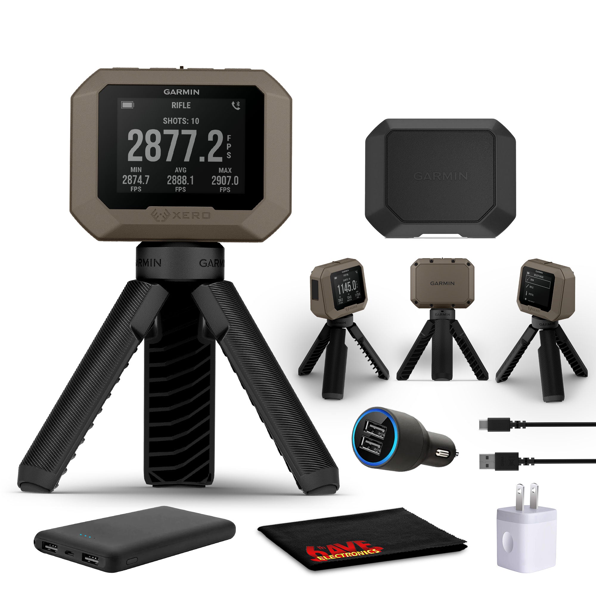 Garmin Xero C1 Pro Ballistic Precision Chronograph Bundle