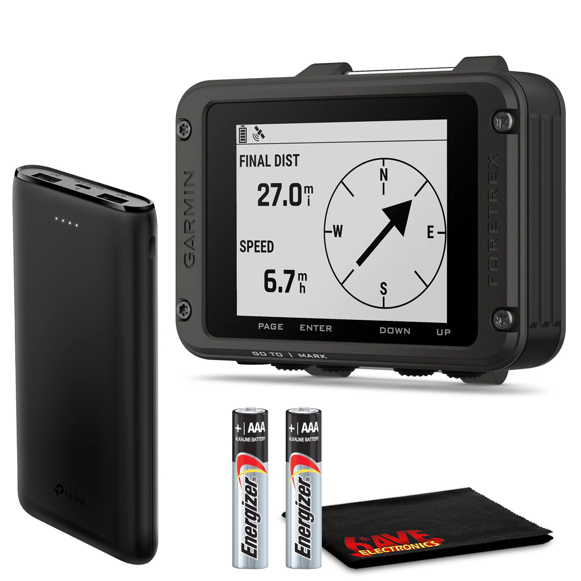 Garmin Foretrex 801 Wrist-Mounted GPS Navigator without Strap - Upgraded GNSS