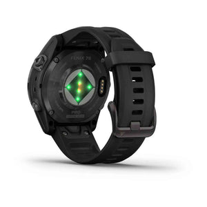 Garmin Fenix 7S Pro Sapphire Solar Edition Carbon Gray DLC Titanium, Black Band