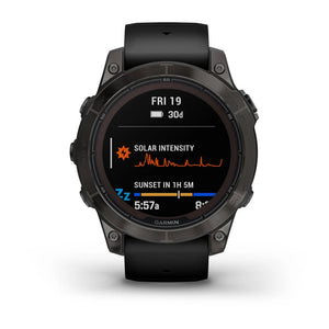 Garmin Fenix 7 Pro Sapphire Solar Edition Carbon Gray DLC Titanium