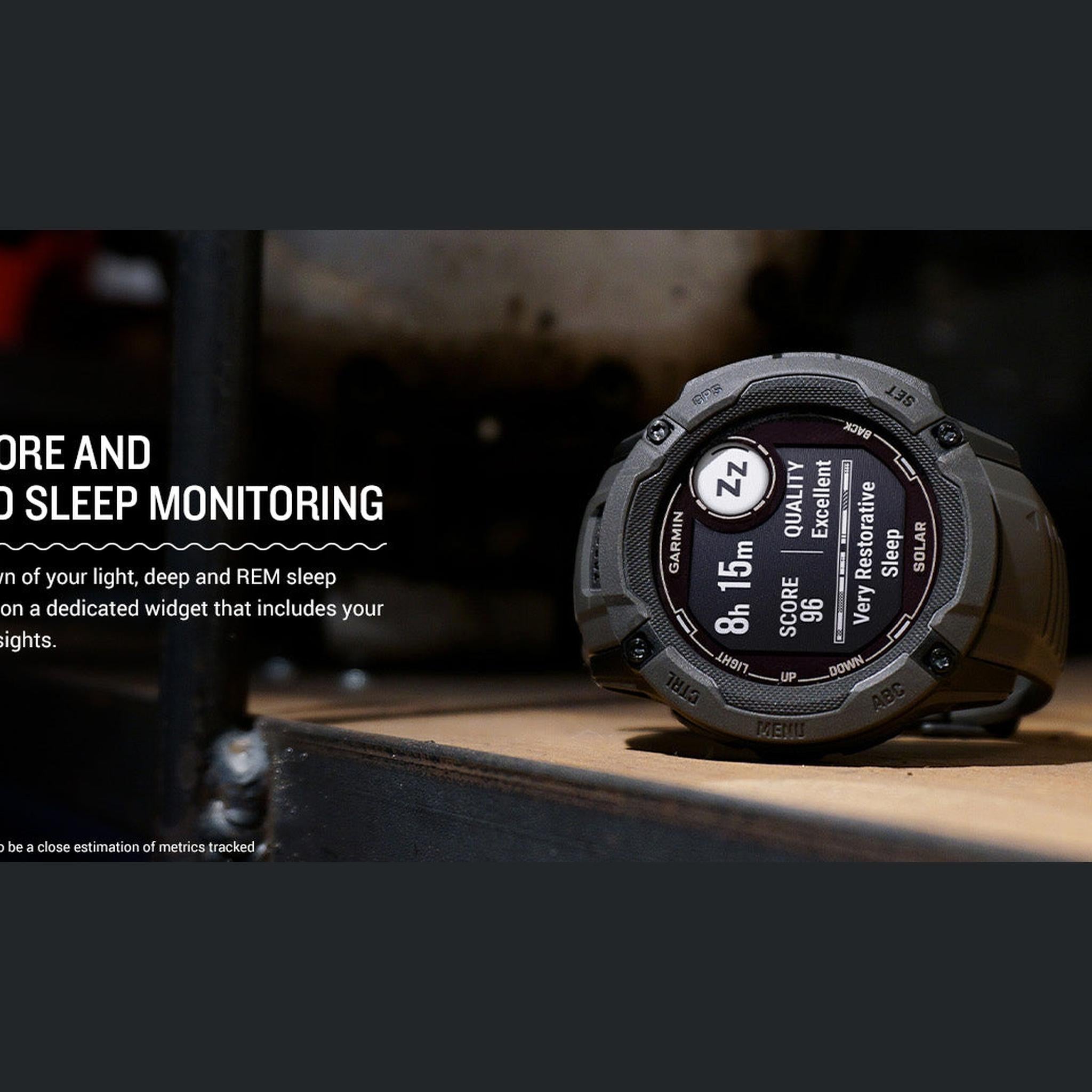 Garmin Instinct 2X Solar Tactical Edition GPS Smartwatch, Coyote Tan, Bundle Garmin
