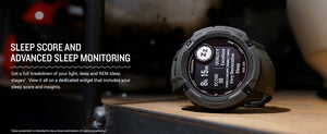 Garmin Instinct 2X Solar Tactical Edition GPS Smartwatch, Coyote Tan, Bundle Garmin