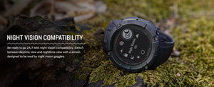 Garmin Instinct 2X Solar - Tactical Edition Rugged GPS Smartwatch Black Bundle