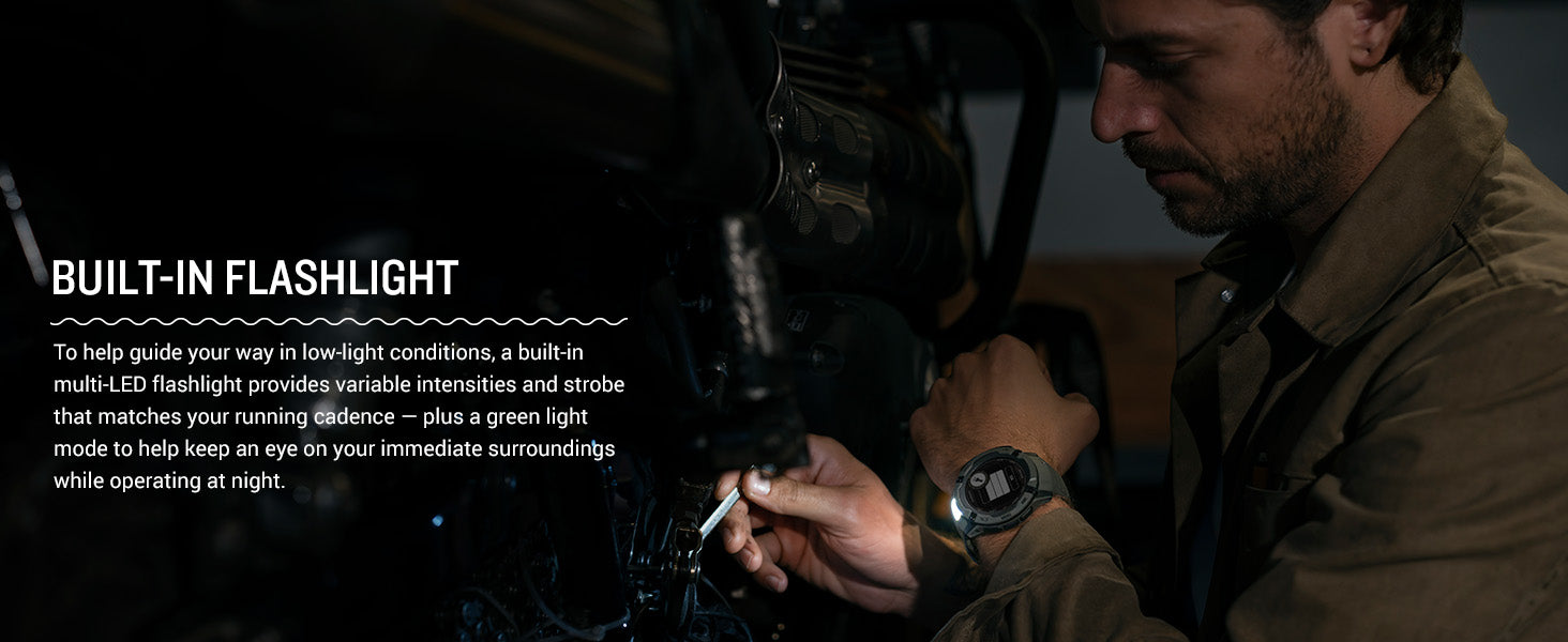 Garmin Instinct 2X Solar - Tactical Edition Rugged GPS Smartwatch Black Bundle