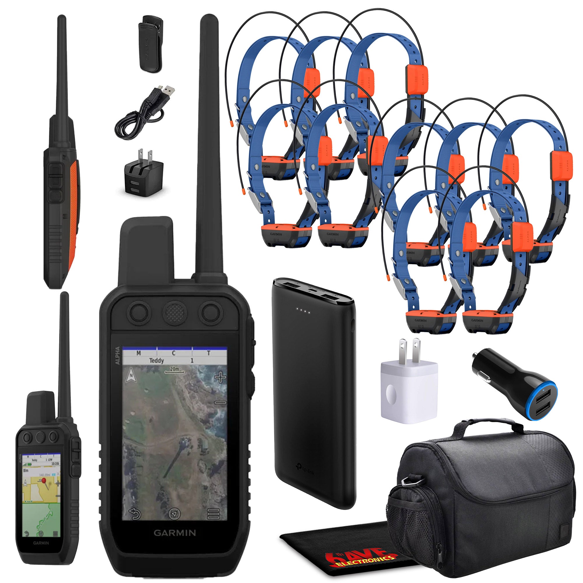 Garmin Alpha 300 Handheld With 10x Alpha T20 Advanced Tracking & Training System