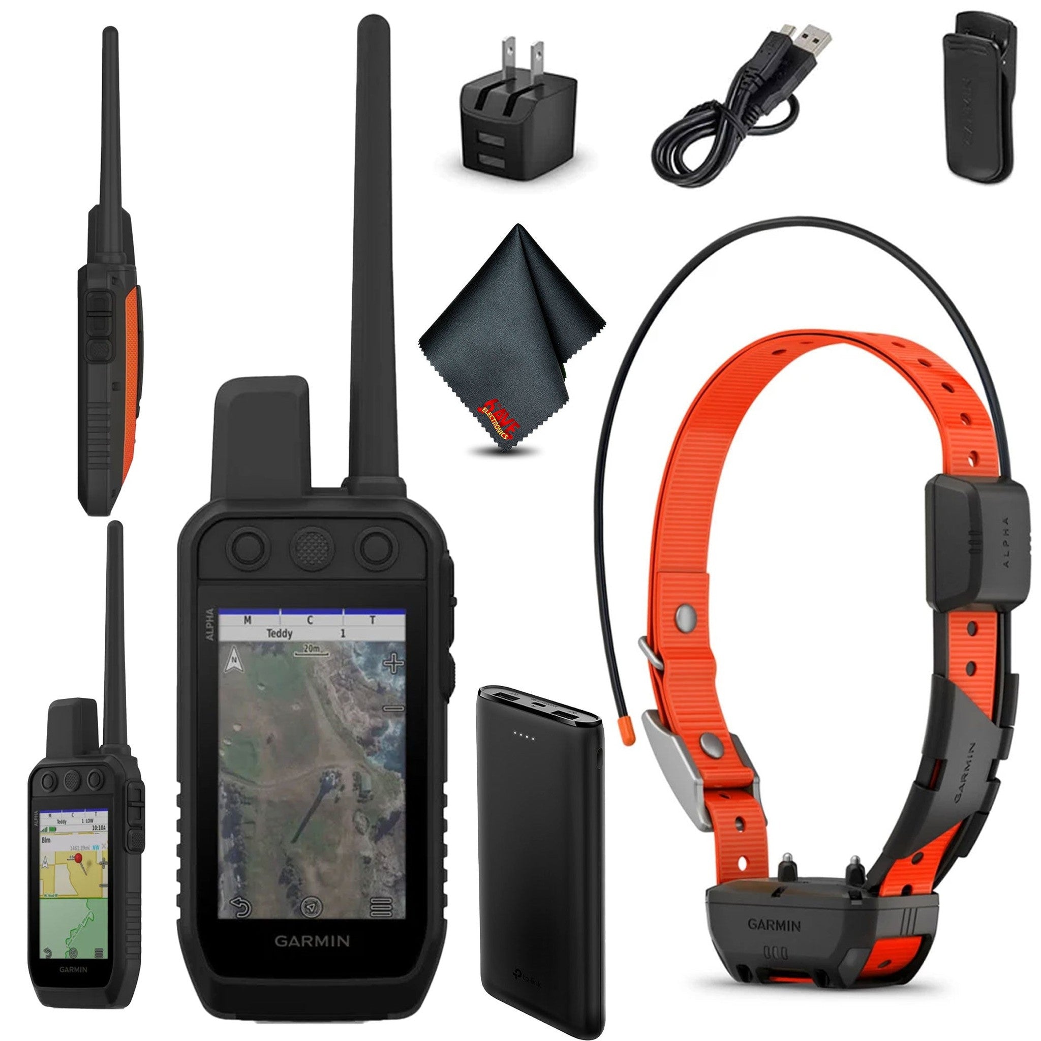 Garmin Alpha 300 Handheld With Alpha TT25 Advanced Training & Tracking System Garmin