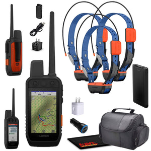 Garmin Alpha 300i Handheld With 3x Alpha T20 Tracking Collar For Dogs With GPS