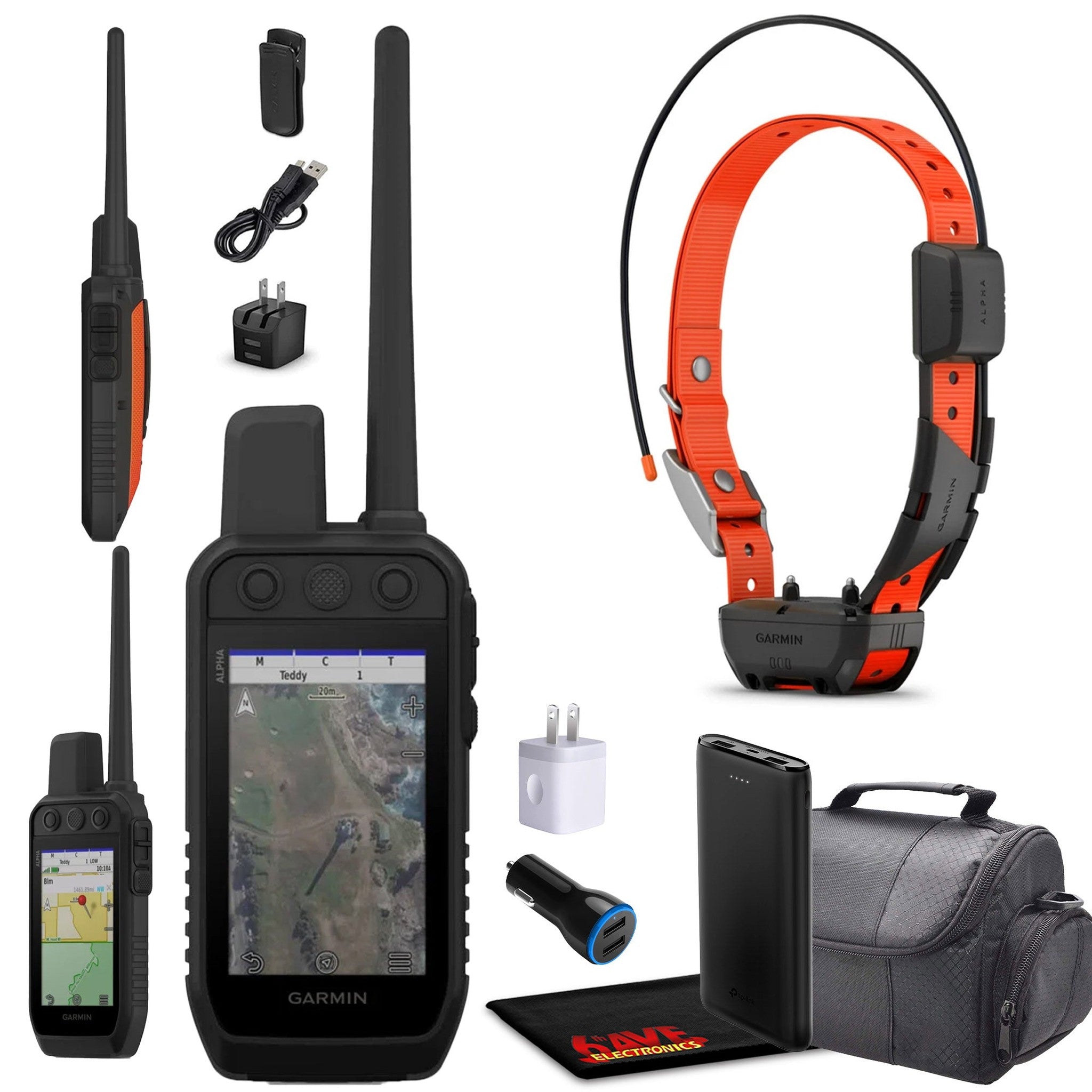 Garmin Alpha 300 Handheld With Alpha TT25 Advanced Tracking & Training System 6th Ave Electronics