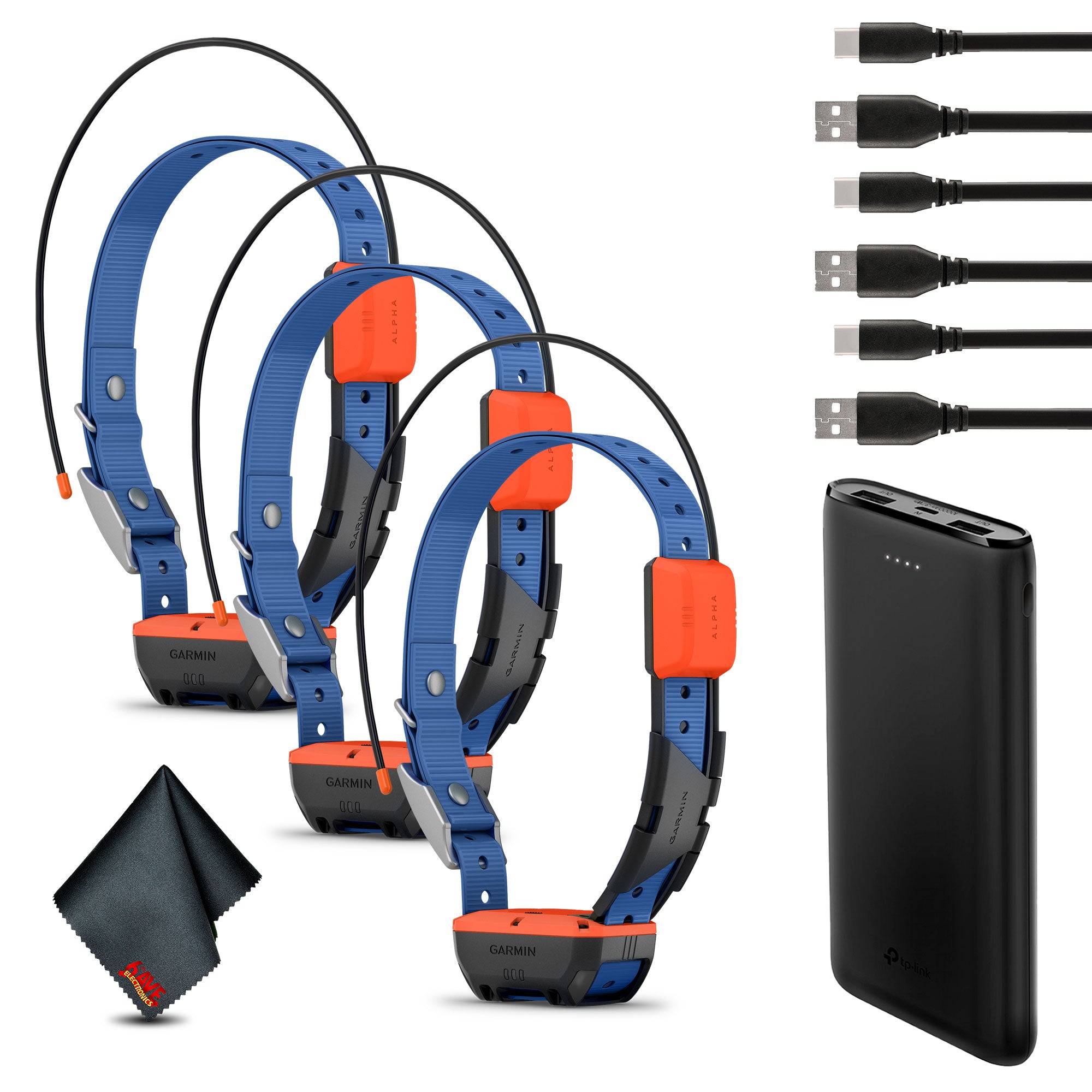 Garmin Alpha T20 Tracking Collar For Dogs + Power Bank Battery