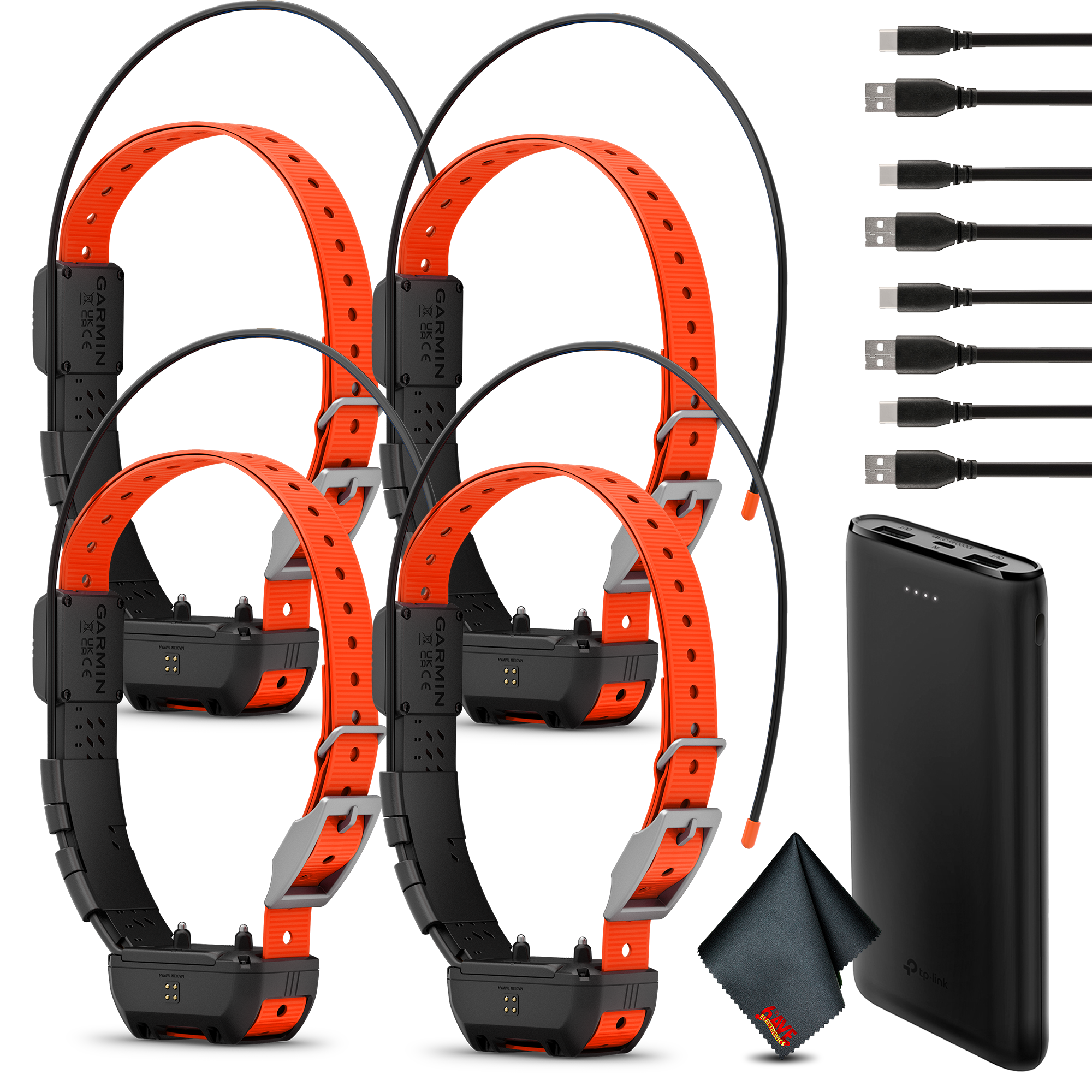 Garmin Alpha TT25 Tracking and Training Collar For Dogs + Power Bank Battery