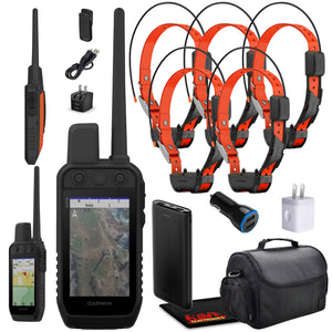Garmin Alpha 300 Handheld With 5x Alpha TT25 Advanced Tracking & Training System 6th Ave Electronics