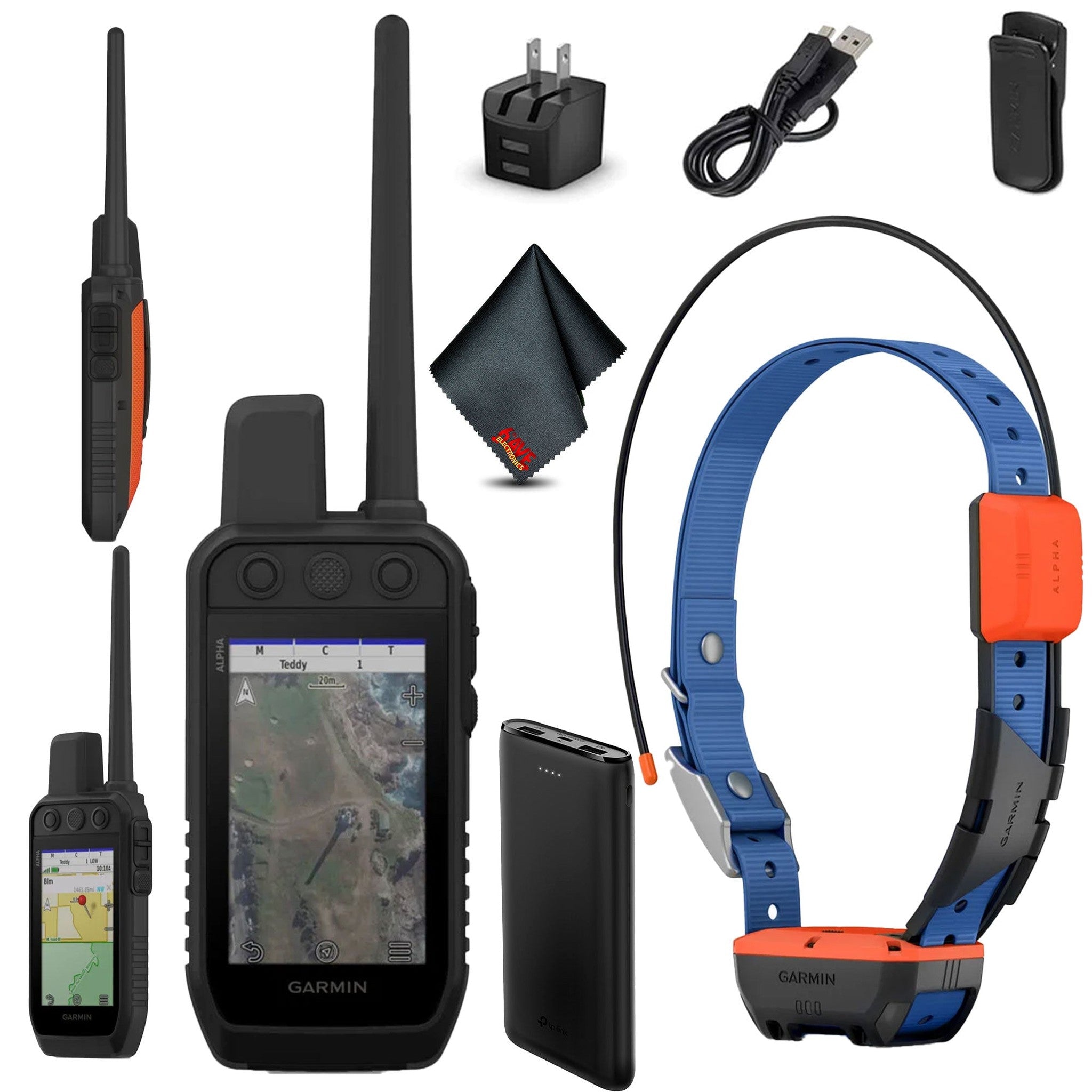 Garmin Alpha 300 Handheld With Alpha T20 Advanced Tracking & Training System 6th Ave Electronics