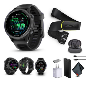 Garmin Forerunner 570 – 42MM, Black , Air Pro TWS Truly Wireless EarBuds