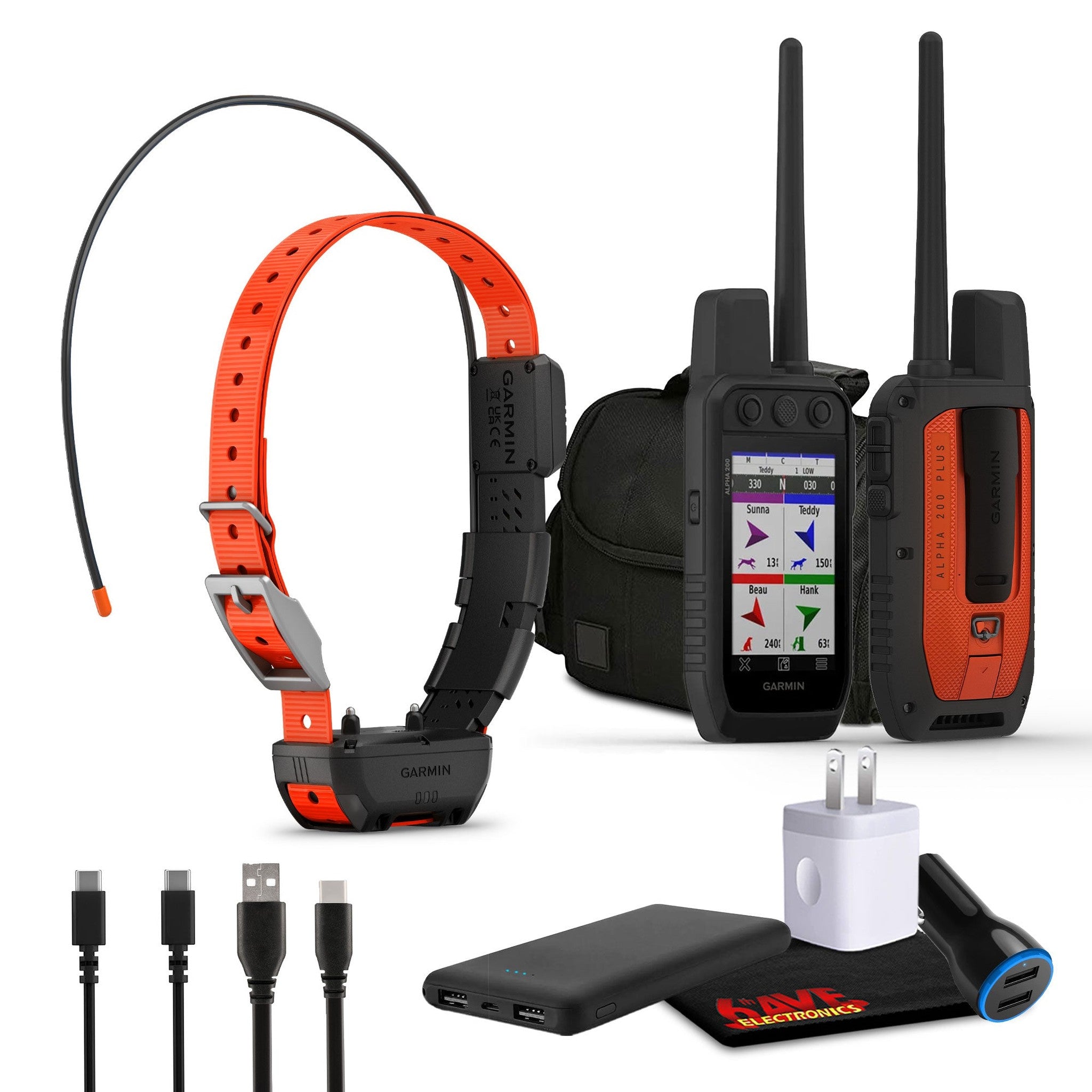 Garmin Alpha 200 Plus Dog Tracking and Training GPS Handheld + TT 25 Dog Collar