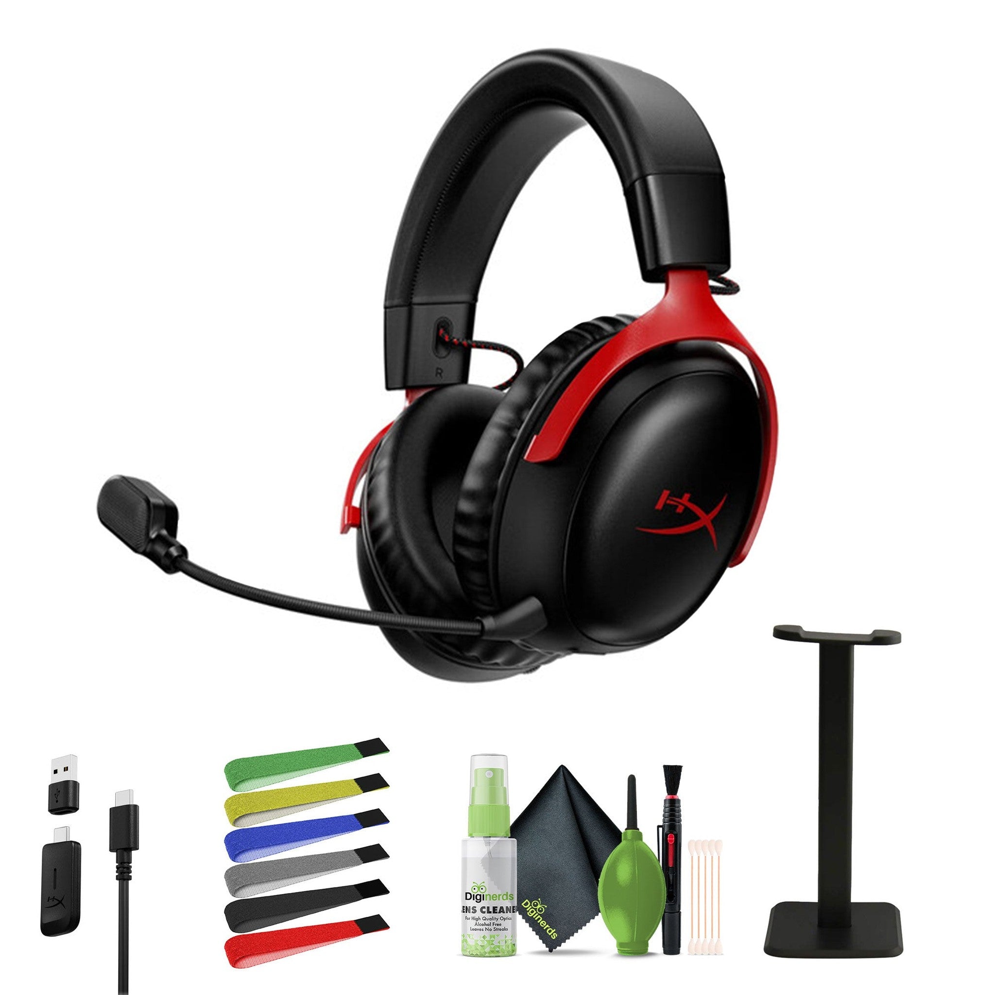 HyperX Cloud III Wireless Gaming Headset for PC, PS5, PS4 With Microphone -Black HyperX