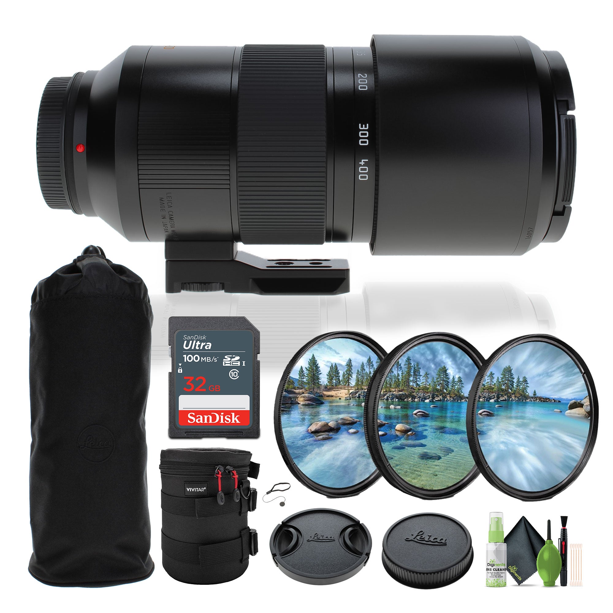 Leica Vario-Elmar-SL 100-400mm f/5-6.3 Lens L-Mount + Bundle