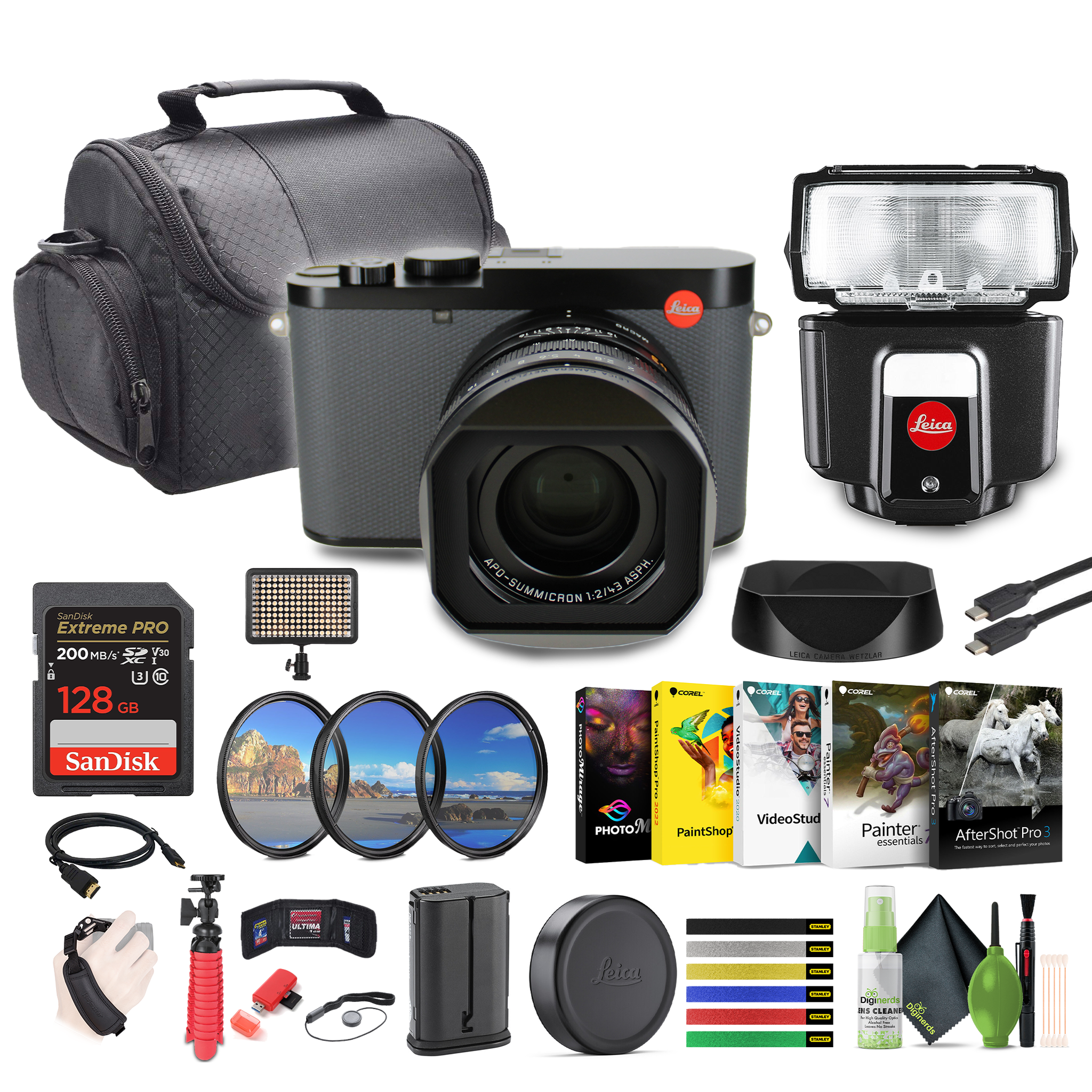 Leica Q3 43 Compact Digital Camera + Leica SF 40 Flash + More Accessories Leica