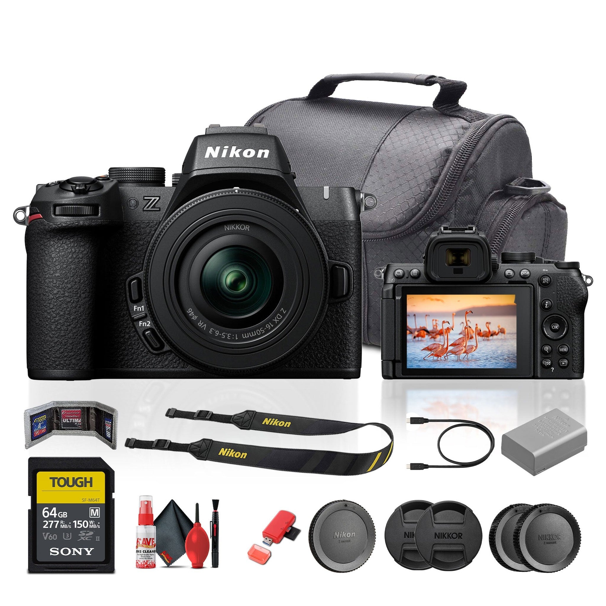 Nikon Z50II Mirrorless Digital Camera with NIKKOR Z DX 16-50mm Lens Bundle - Reconditioned Nikon