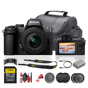 Nikon Z50II Mirrorless Digital Camera with NIKKOR Z DX 16-50mm Lens Bundle - Reconditioned Nikon