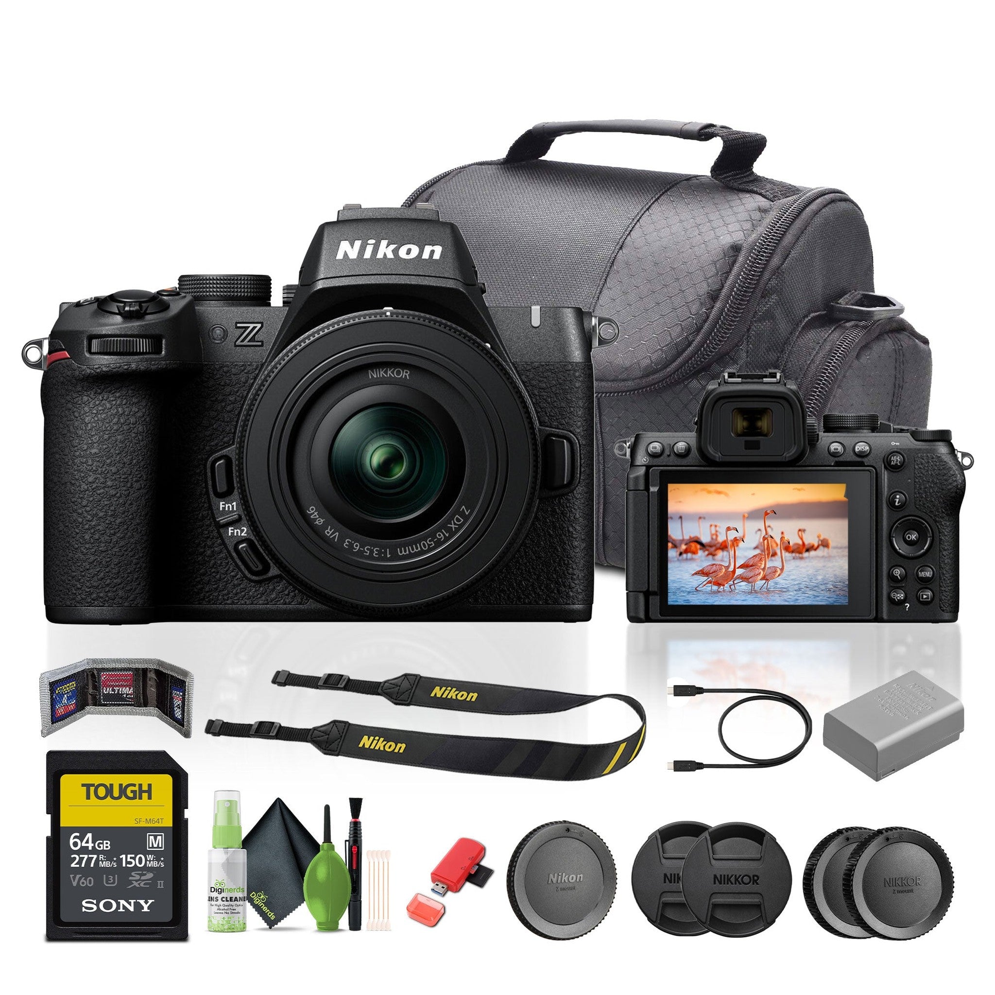 Nikon Z50II Mirrorless Digital Camera with NIKKOR Z DX 16-50mm Lens Bundle Nikon