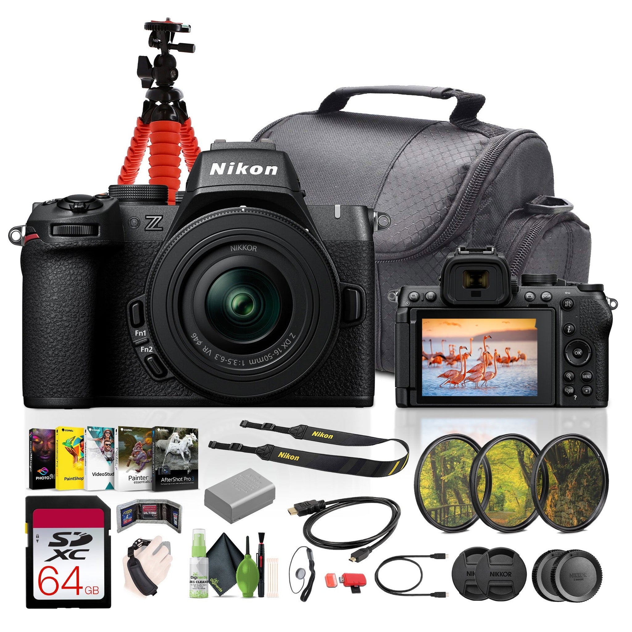Nikon Z50II Mirrorless Camera with 16-50mm Lens + More Vlogging Accessories