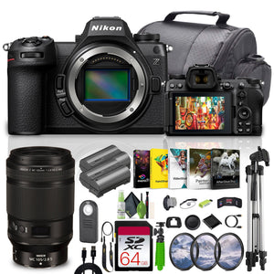 Nikon Z6III Mirrorless Camera + NIKKOR Z MC 105mm f/2.8 VR S Macro Lens Bundle