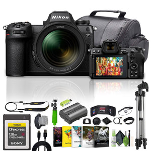 Nikon Z6III Mirrorless Camera with 24-70mm f/4 S Lens + 128GB Type B Memory Card