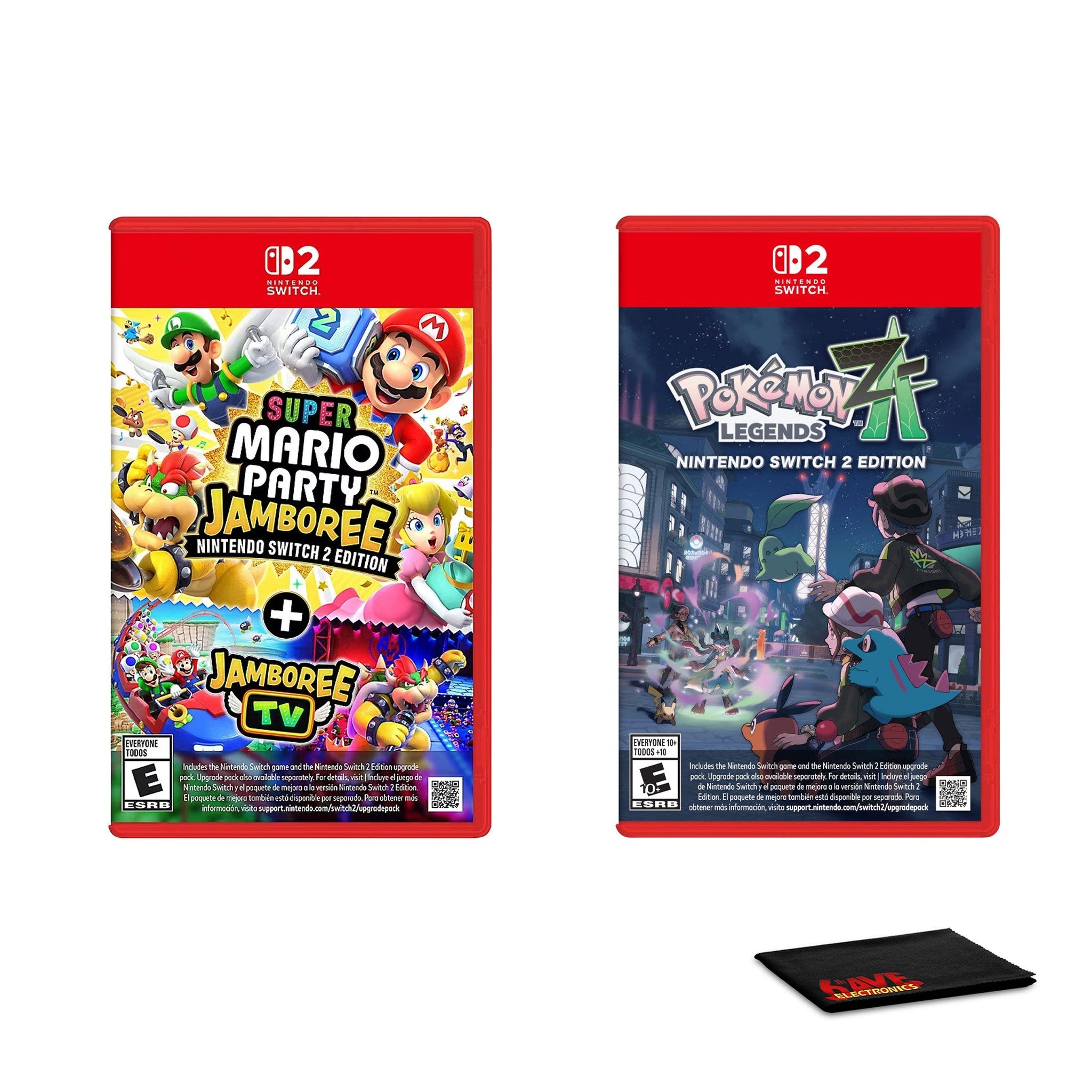 Nintendo Super Mario Party Jamboreeand JamboreeTV,Pokémon Legends: Z-A, Bundle