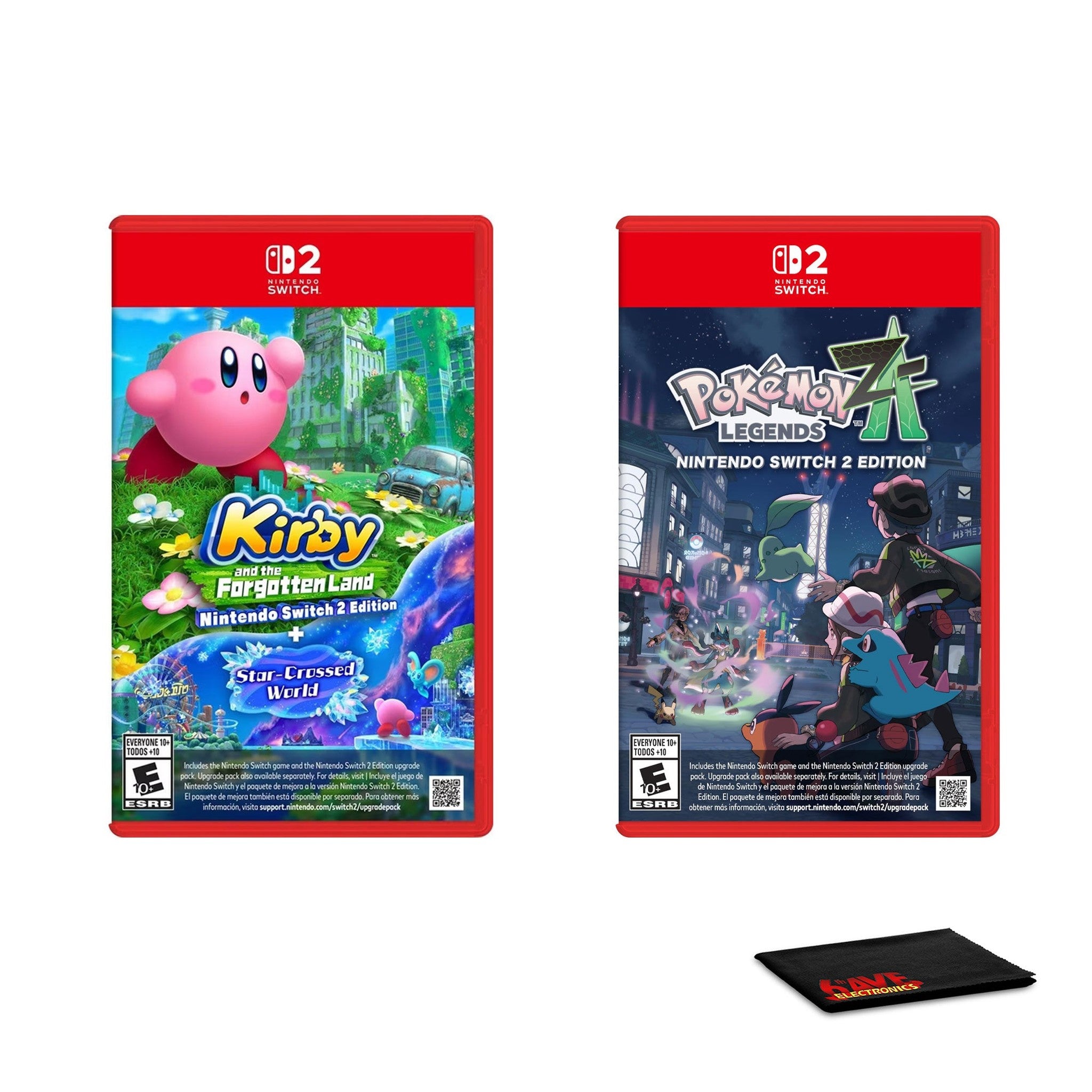 Nintendo Kirby and the Forgotten Land, Pokémon Legends: Z-A, Bundle