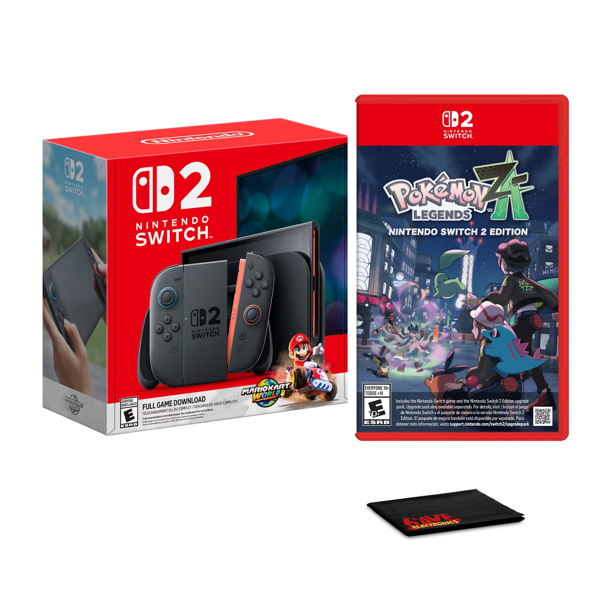 Nintendo Switch 2, Mario Kart World Bundle, Pokémon Legends: Z-A, Bundle