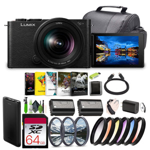 Panasonic LUMIX S9 Full Frame Mirrorless Camera w 20-60mm L Mount Lens Black International Version