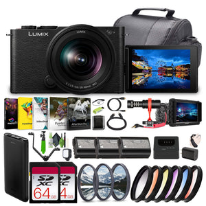 Panasonic LUMIX S9 Mirrorless Full-Frame Camera with 20-60mm L Mount Lens -Black