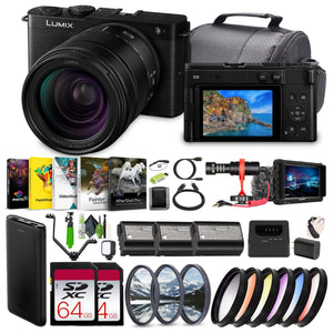 Panasonic LUMIX S9 Mirrorless Full Frame Camera with 28-200mm L Mount Lens - Black