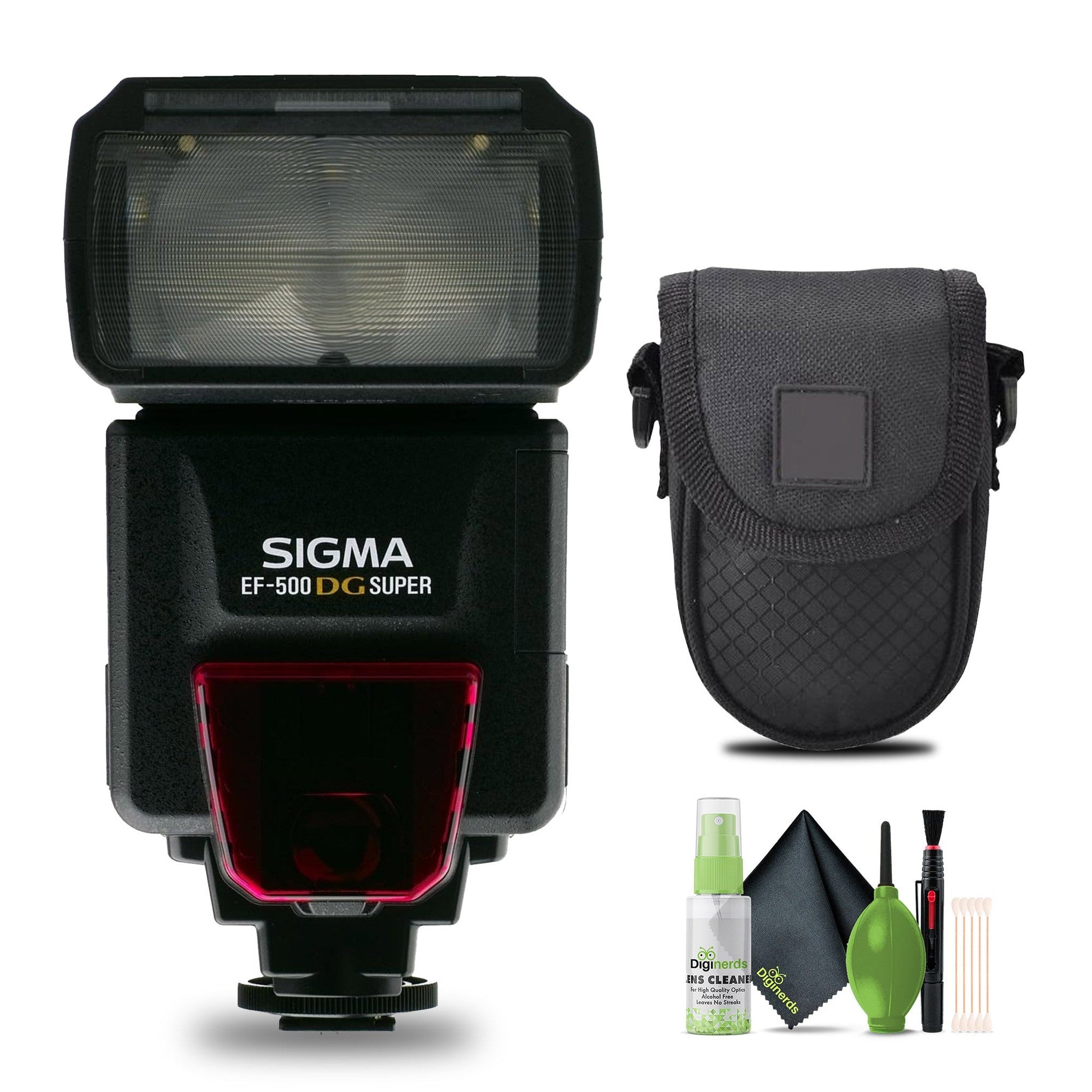 Sigma EF 500 Super Flash ETTL for Sigma SLR Cameras + Cleaning Kit + More Sigma