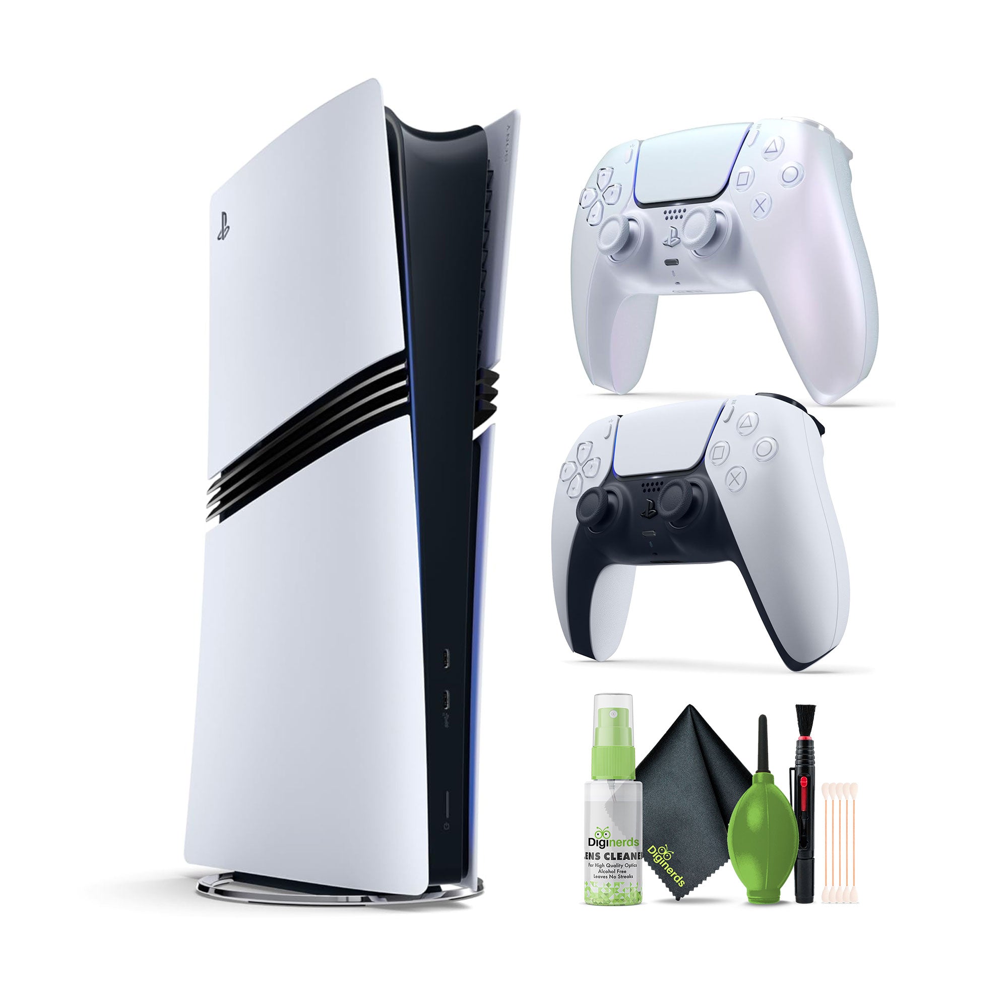 PlayStation 5 Pro Console + Sony PS5 DualSense Wireless Controller Chroma Pearl