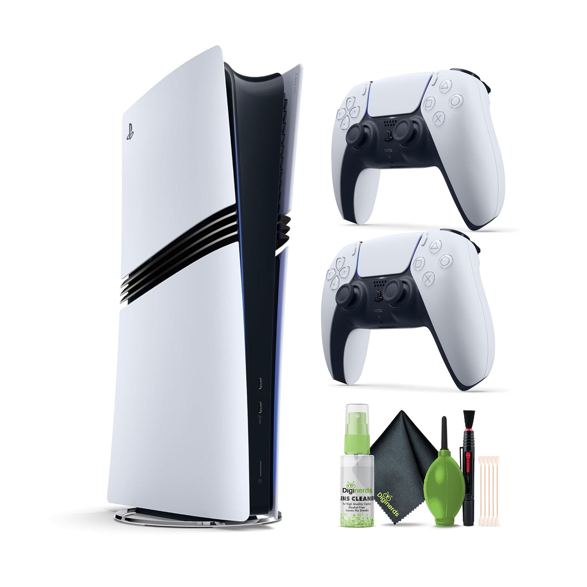 PlayStation 5 Pro Console + Sony PS5 DualSense Wireless Controller V2 2024 White PlayStation