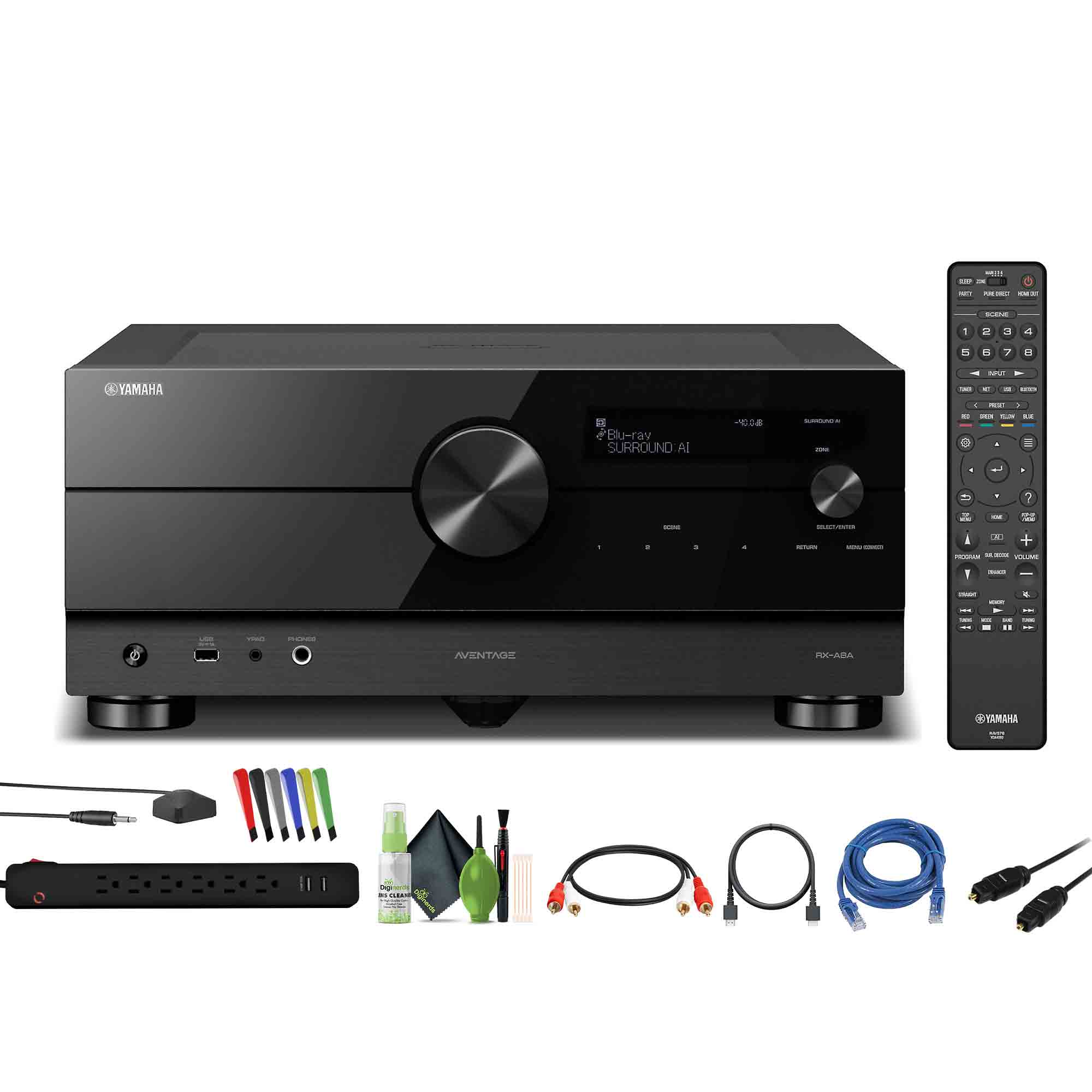 Yamaha AVENTAGE RX-A8A 11.2-Channel MusicCast AV Receiver