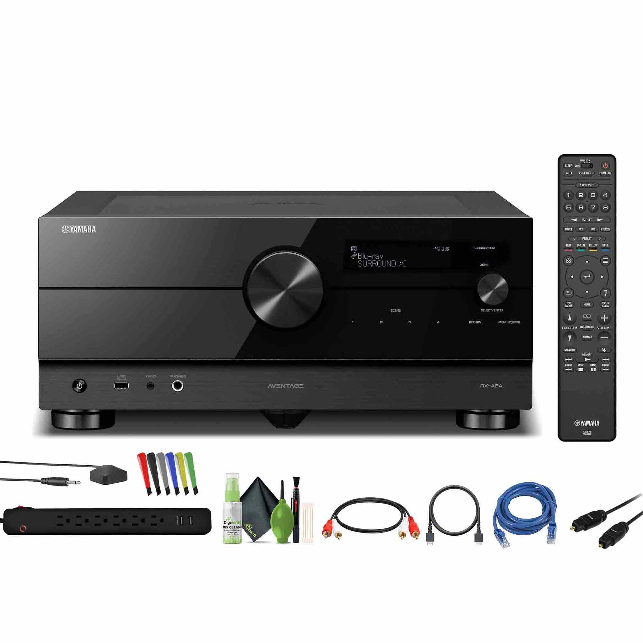 Yamaha AVENTAGE RX-A8A 11.2-Channel MusicCast AV Receiver Yamaha