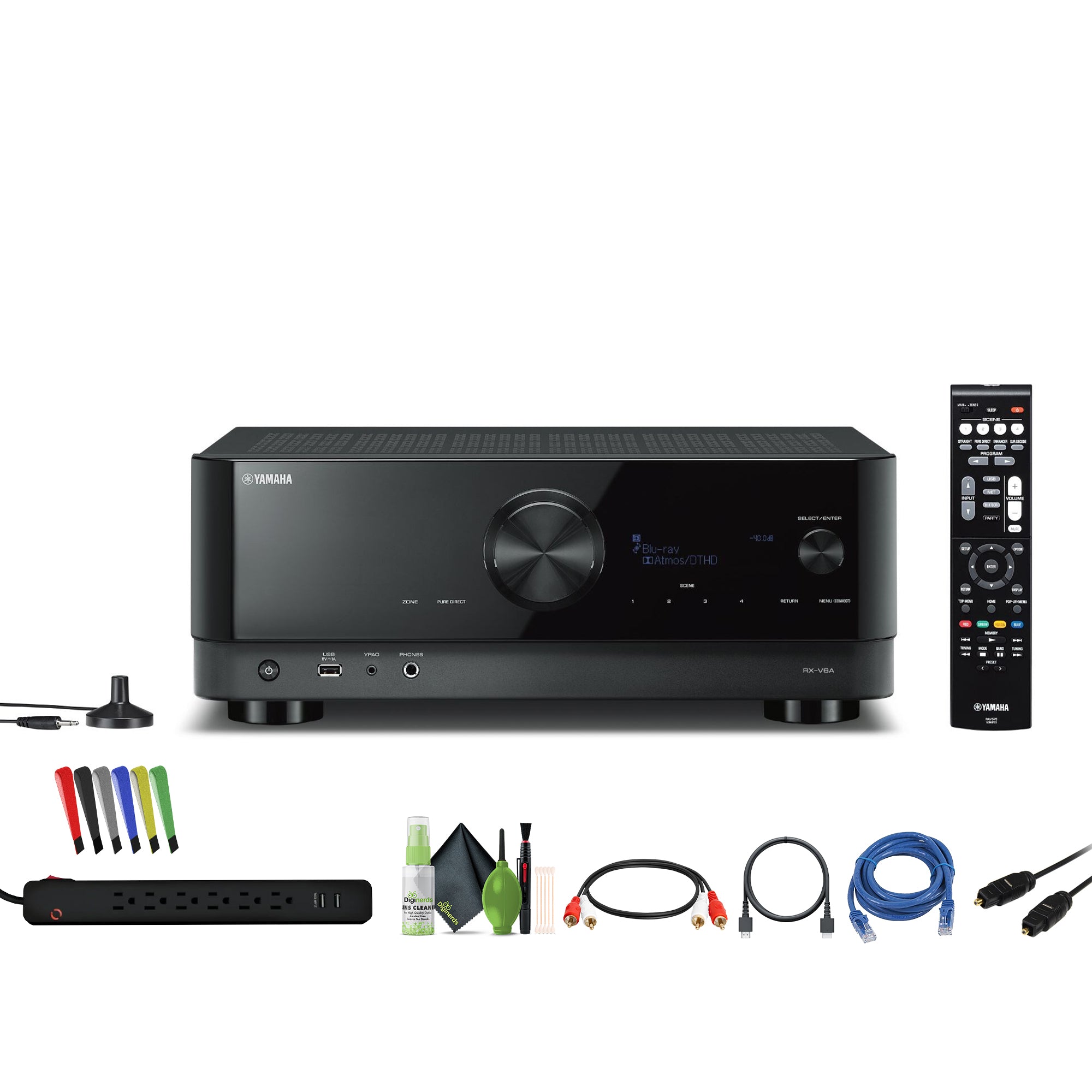 Yamaha RX-V6A 7.2-Channel Network A/V Receiver with MusicCast
