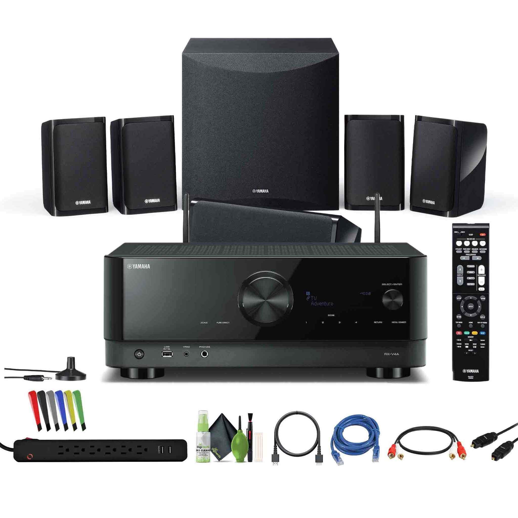 Yamaha YHT-5960U Home Theater System with 8K HDMI and MusicCast Yamaha
